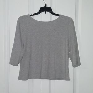 Target Ribbed Crop Tee XXL